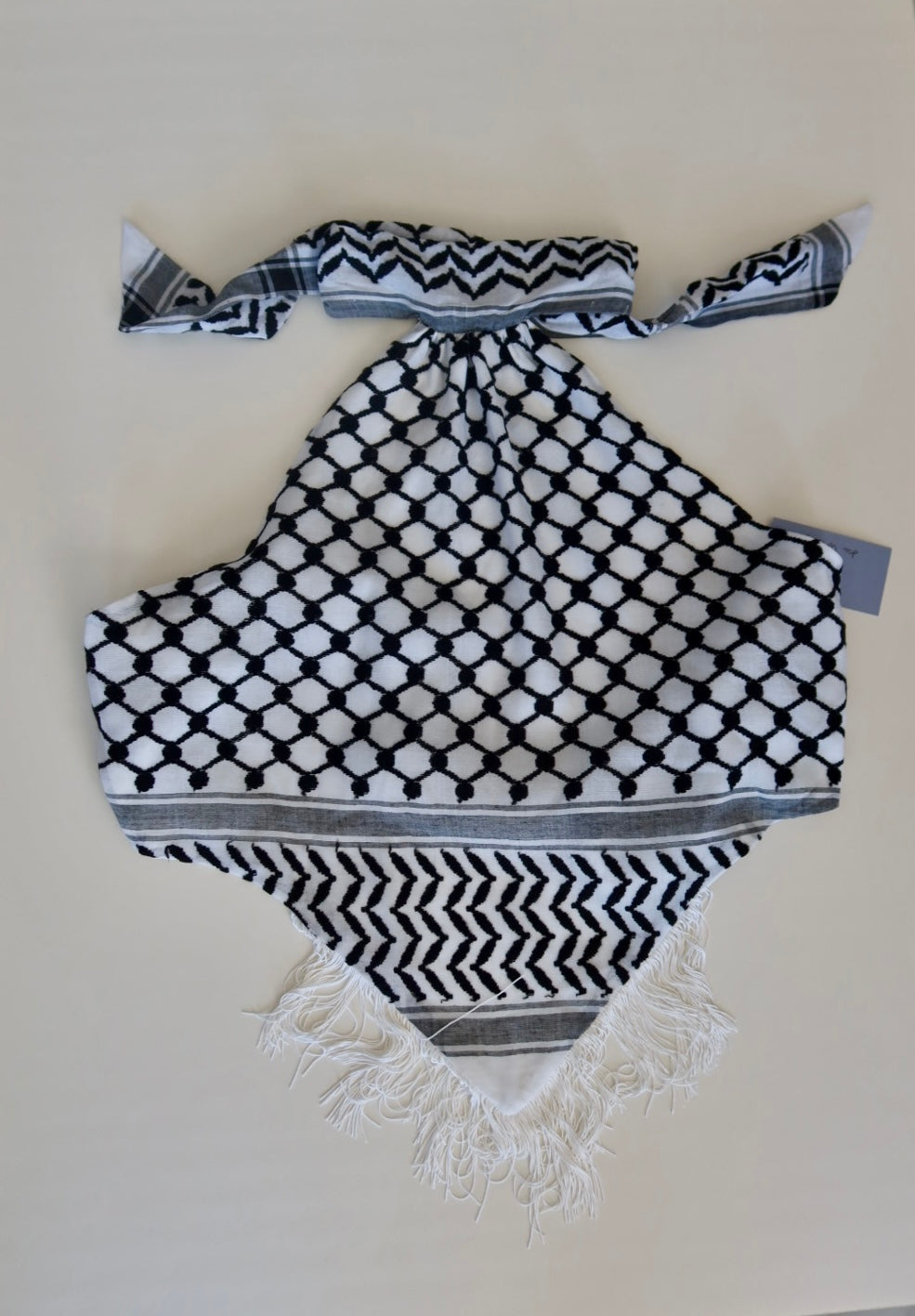 Keffiyeh top