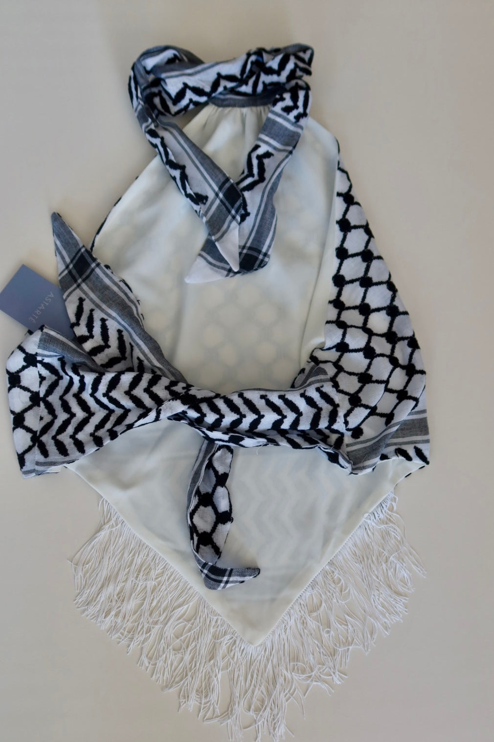 Keffiyeh top