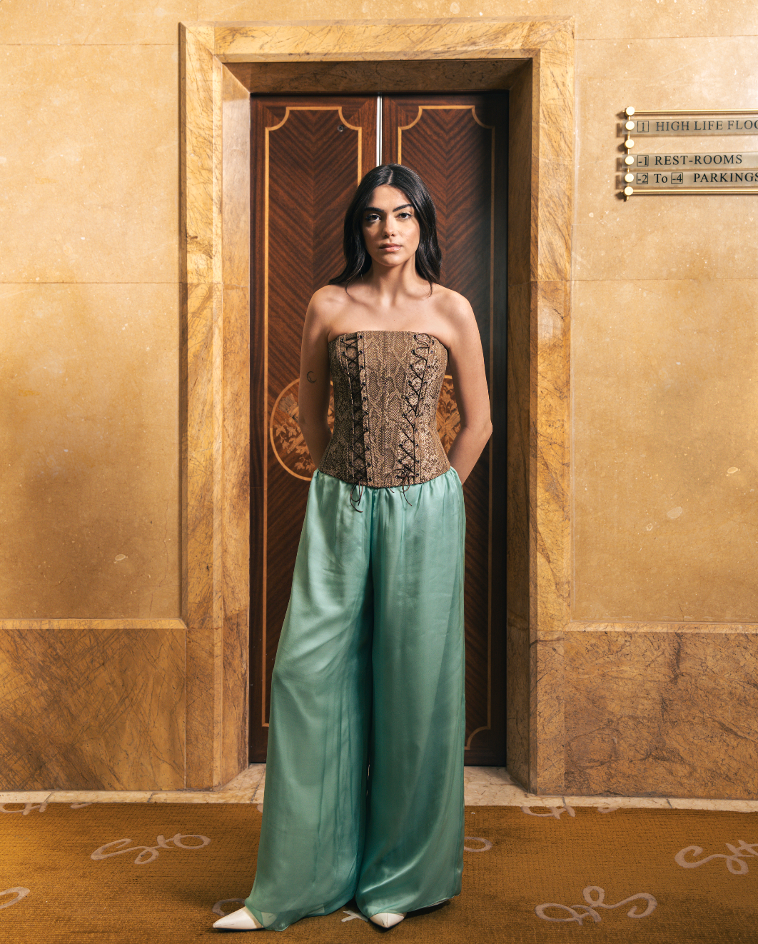 Aqua pants