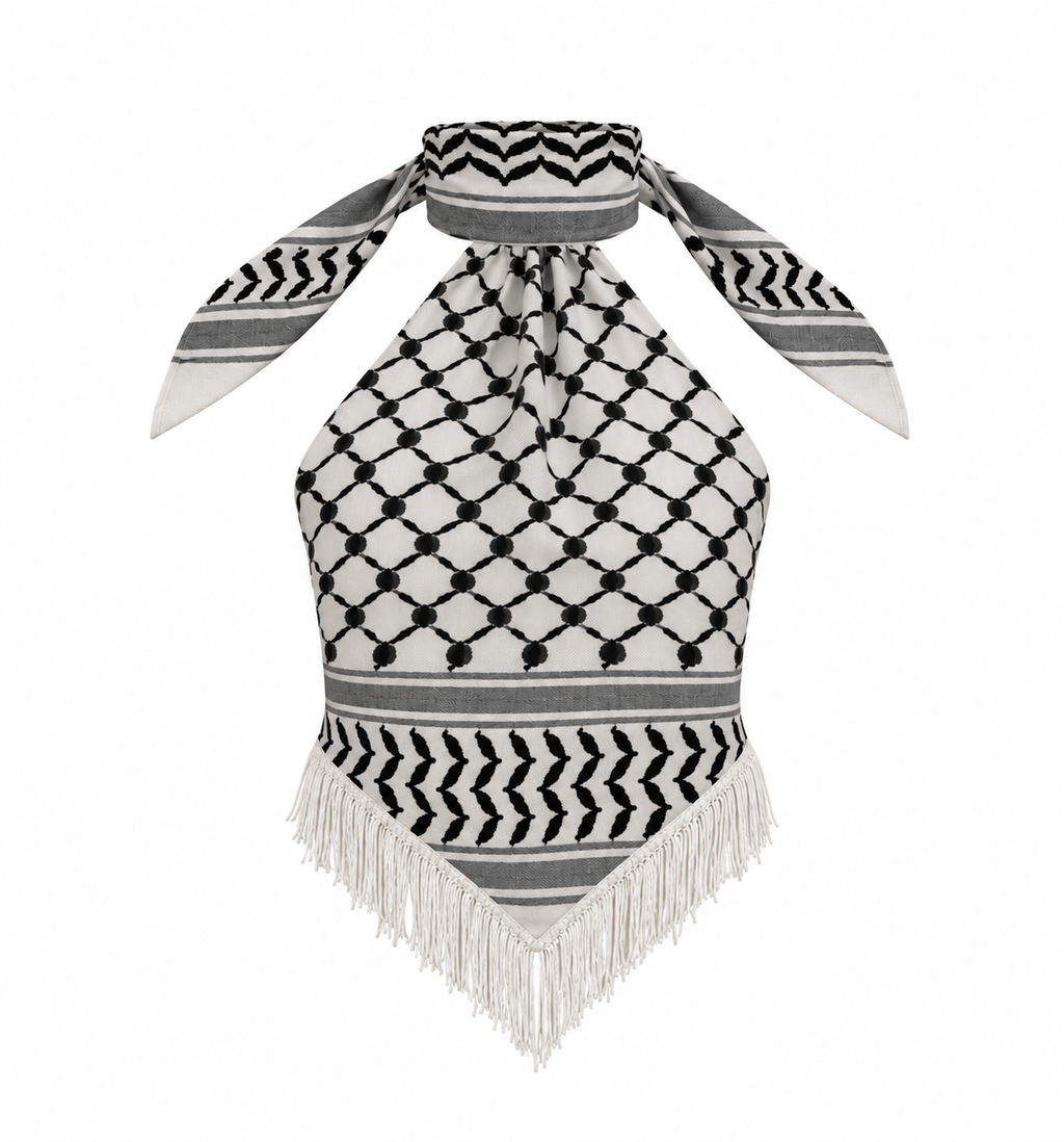 Keffiyeh top