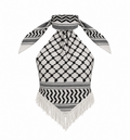 Keffiyeh top